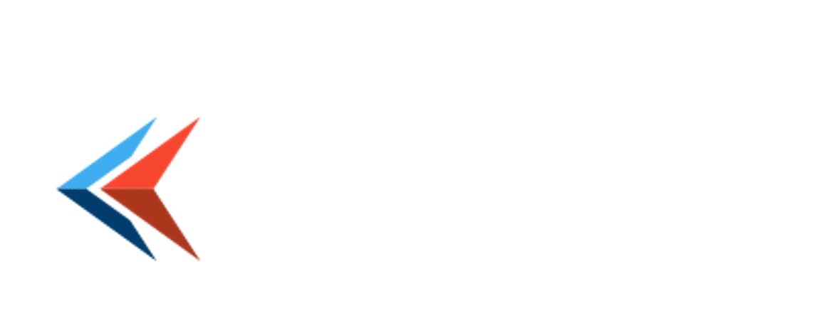 Lead left logo white